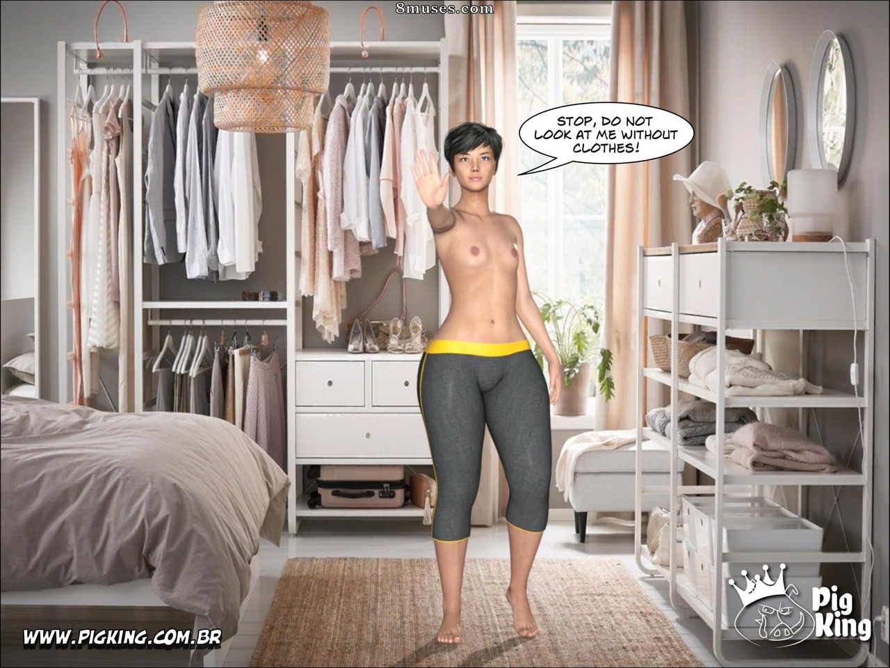 PigKing - CrazyDad Comics - El cuarto de mi madre - Página 5