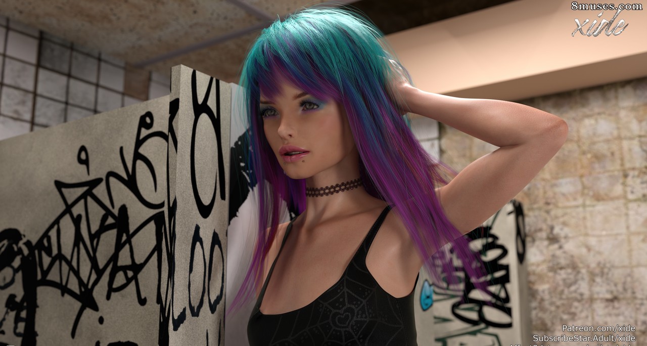 Xide Comics - Chloe - Baño - Página 3