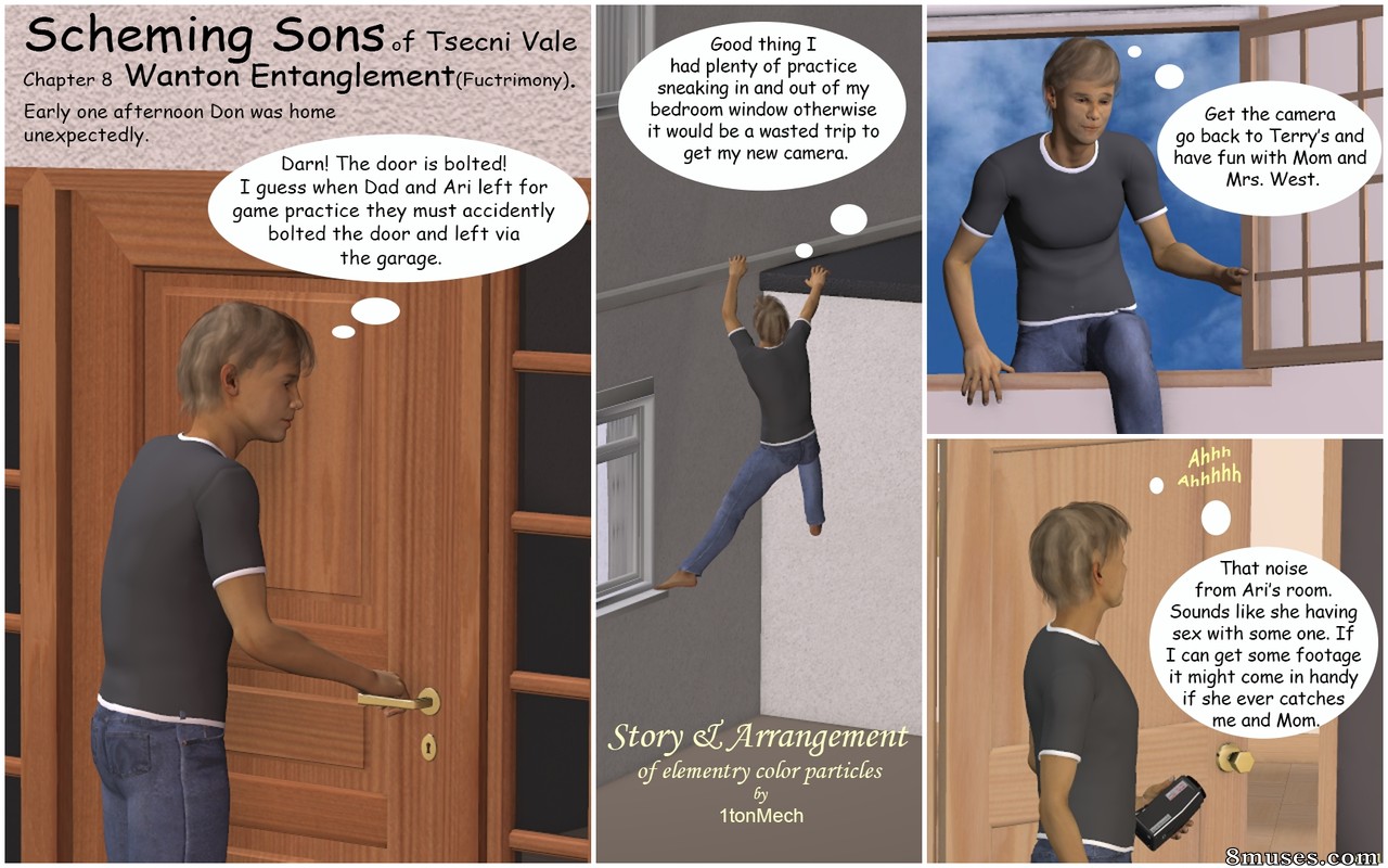 Scheming Sons of Tsecni Vale - Chapter 8 - Wanton Entanglement (Fucktrimony) - Page 1