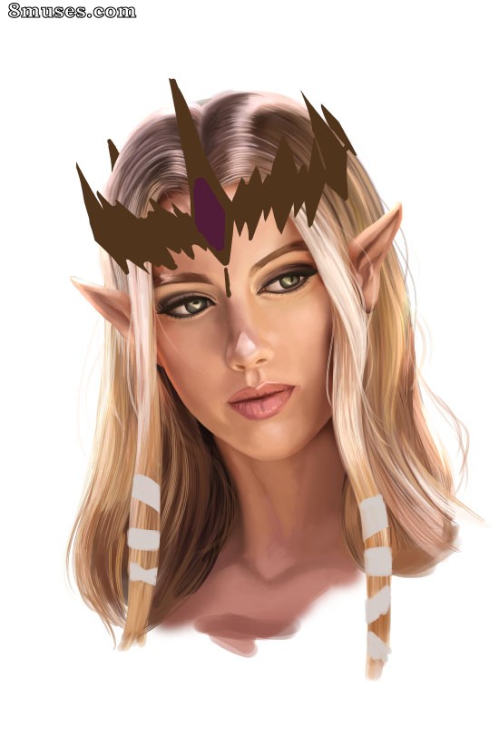 Princess Zelda - process - Page 9