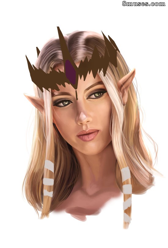 Princess Zelda - process - Page 8