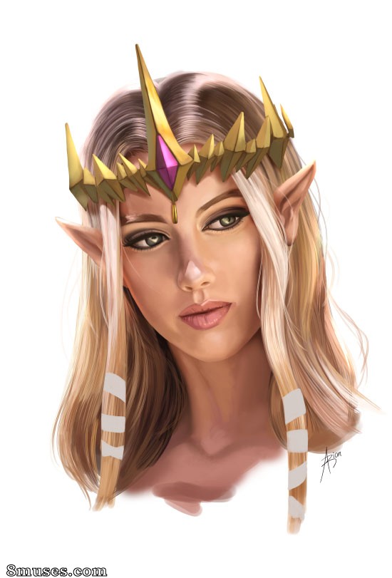 Princess Zelda - process - Page 10