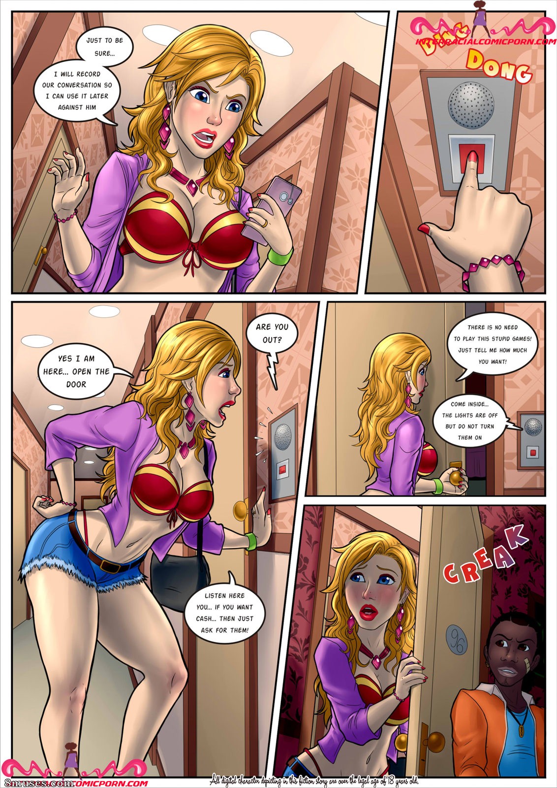 Page 6 InterracialComicPorn_com-Comics/Party-Slut/Issue-2 8muses