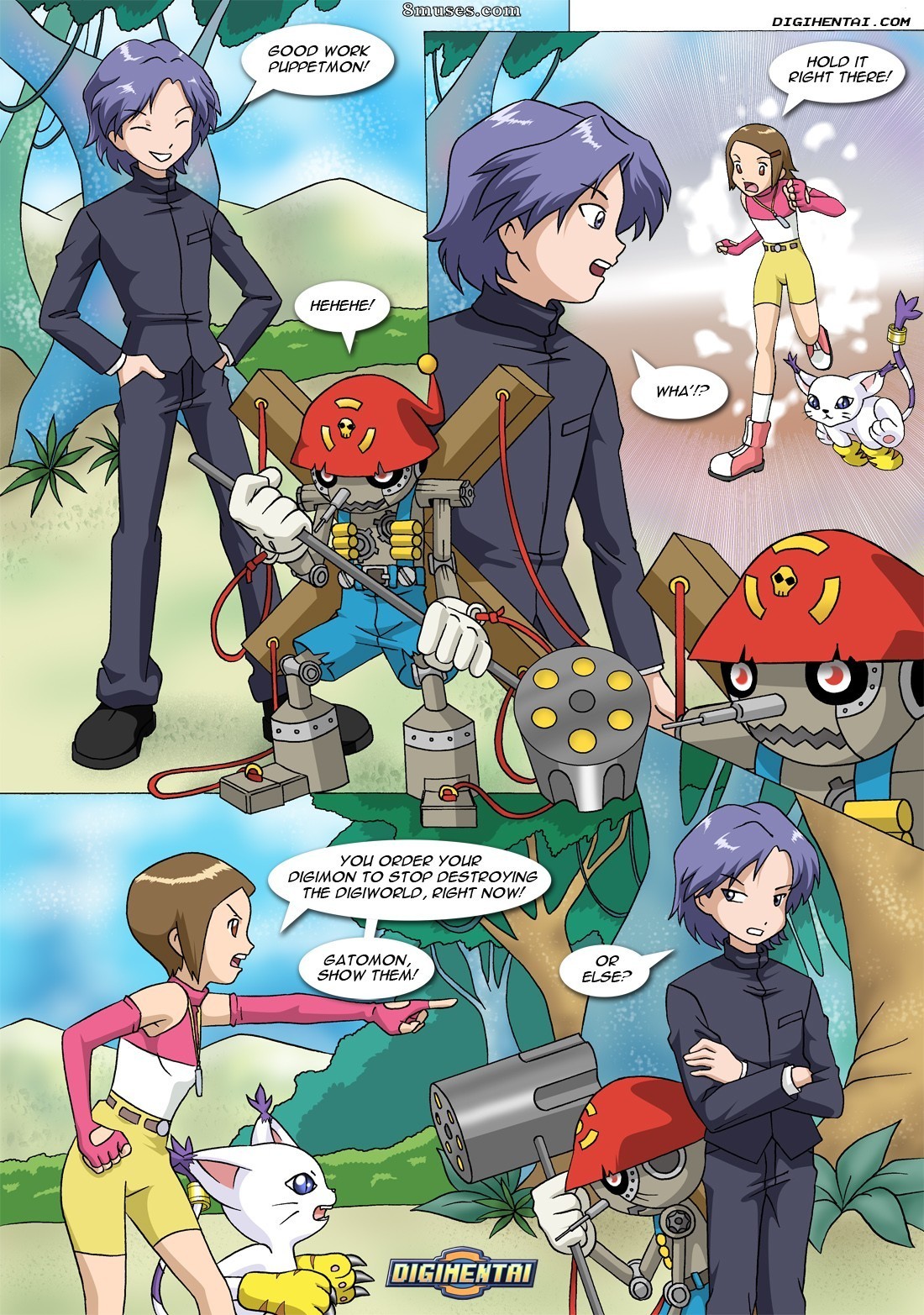Digihentai Comics - Problemas de virus - Página 3