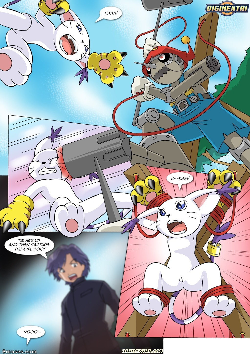 Digihentai Comics - Problèmes de virus - Page 4