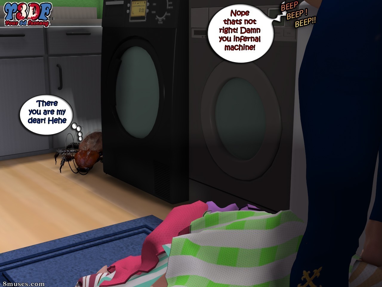 Y3DF - Your3DFantasy.com Comics - Parasites of Evil - Page 7