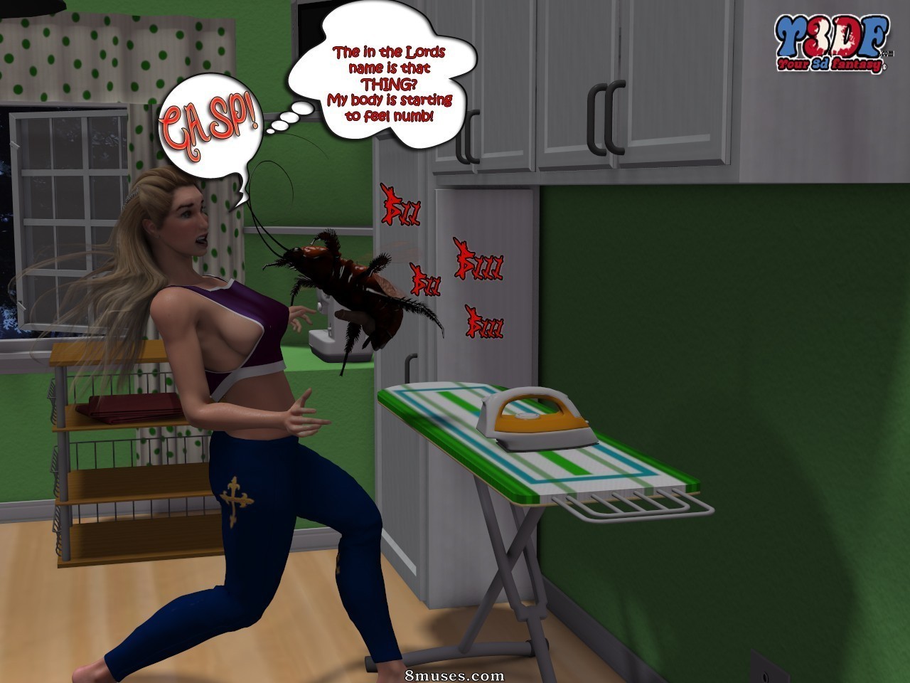 Y3DF - Your3DFantasy.com Comics - Parasites of Evil - Page 23