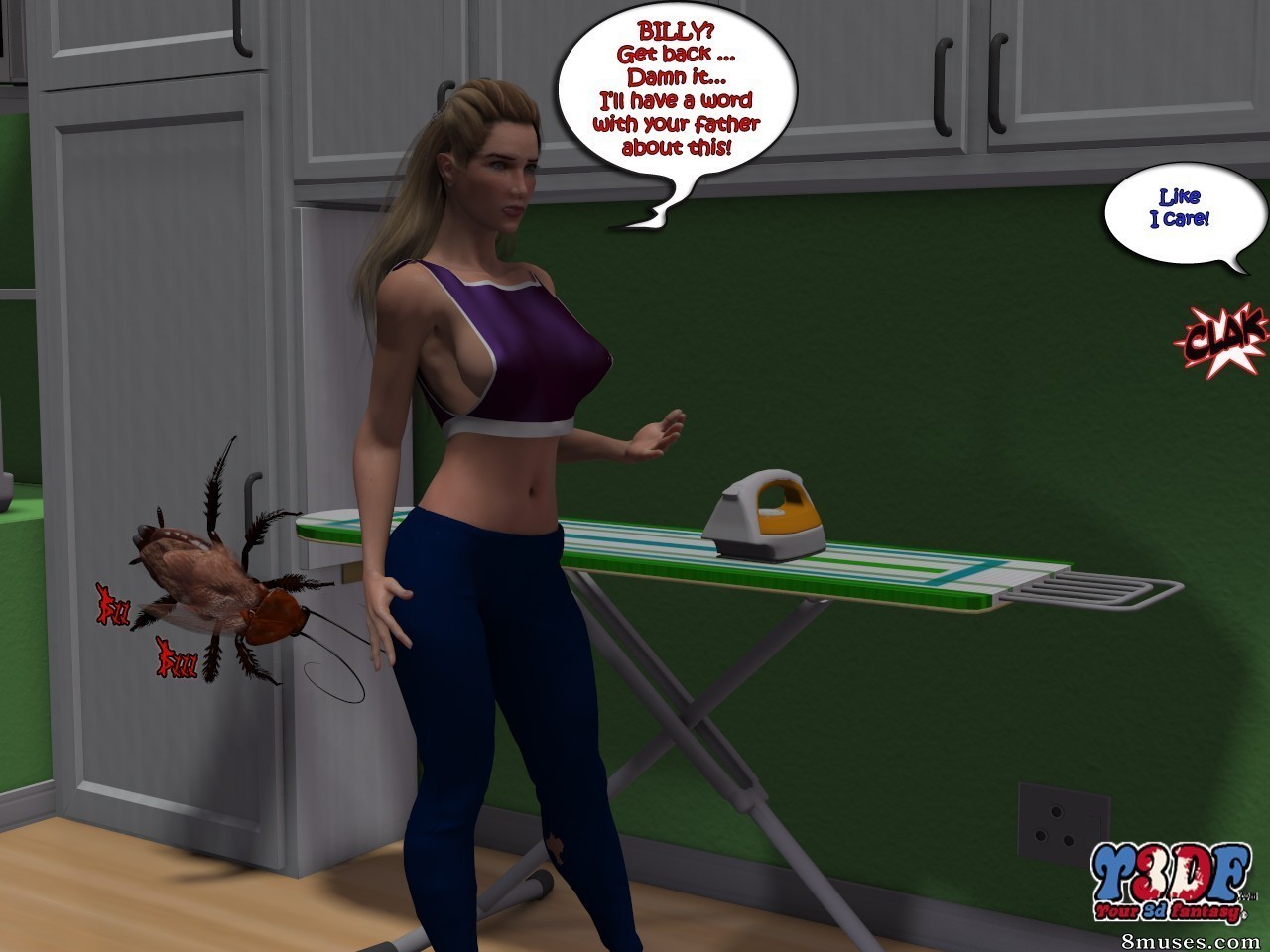 Y3DF - Your3DFantasy.com Comics - Parasites of Evil - Page 20