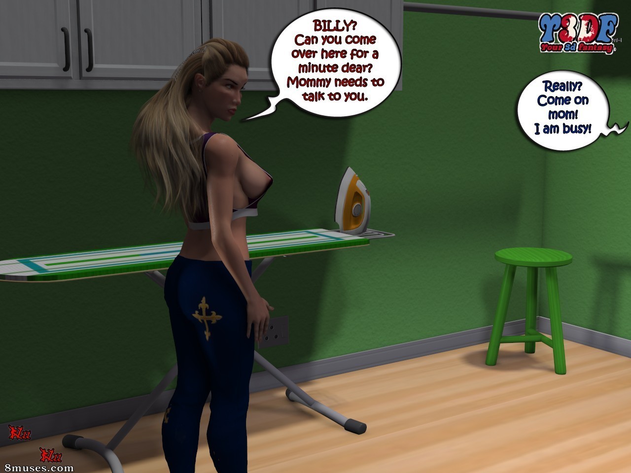 Y3DF - Your3DFantasy.com Comics - Parasites of Evil - Page 11