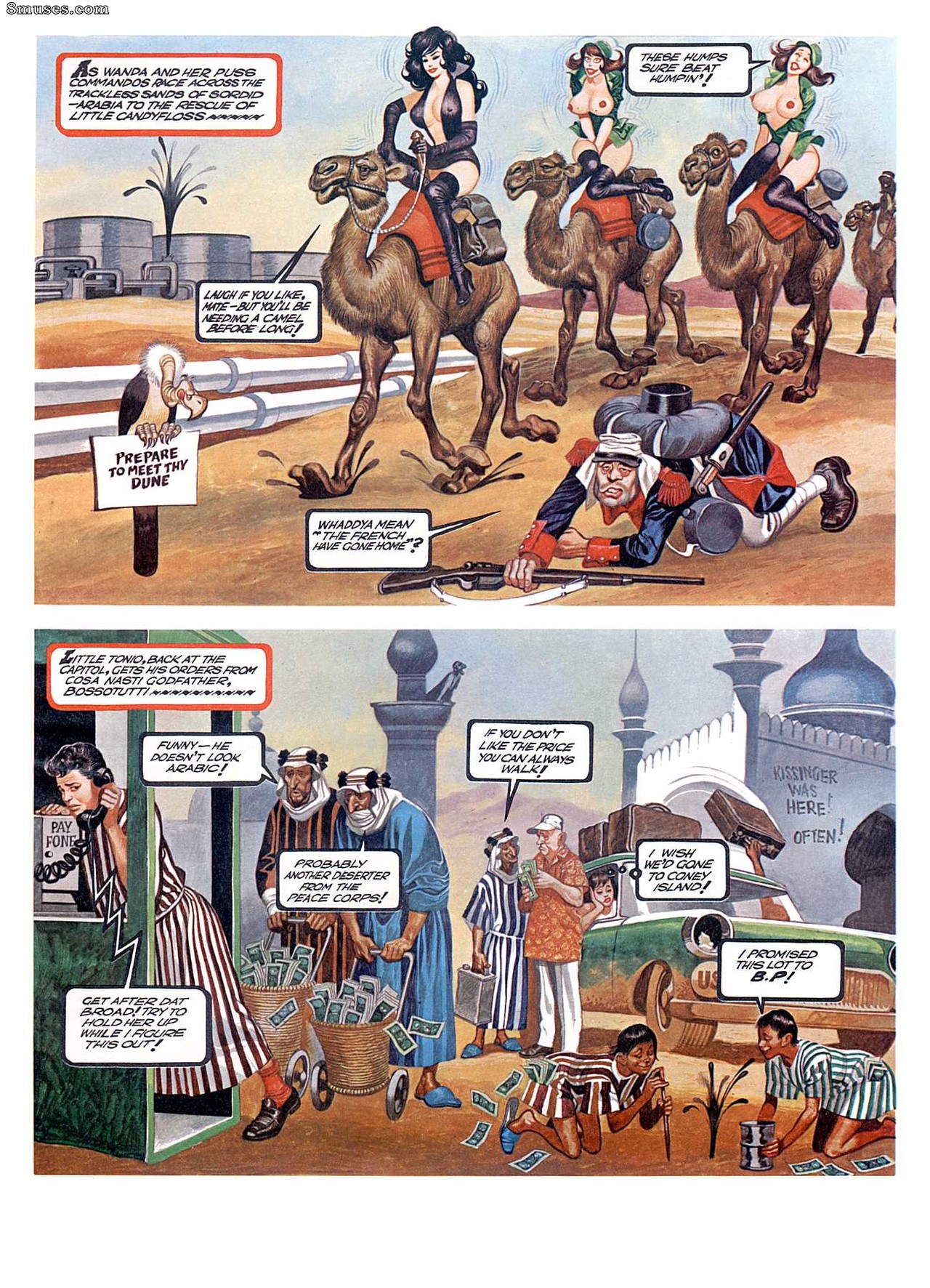 Penthouse Comics - Oh, Wanda Perversa - Página 96