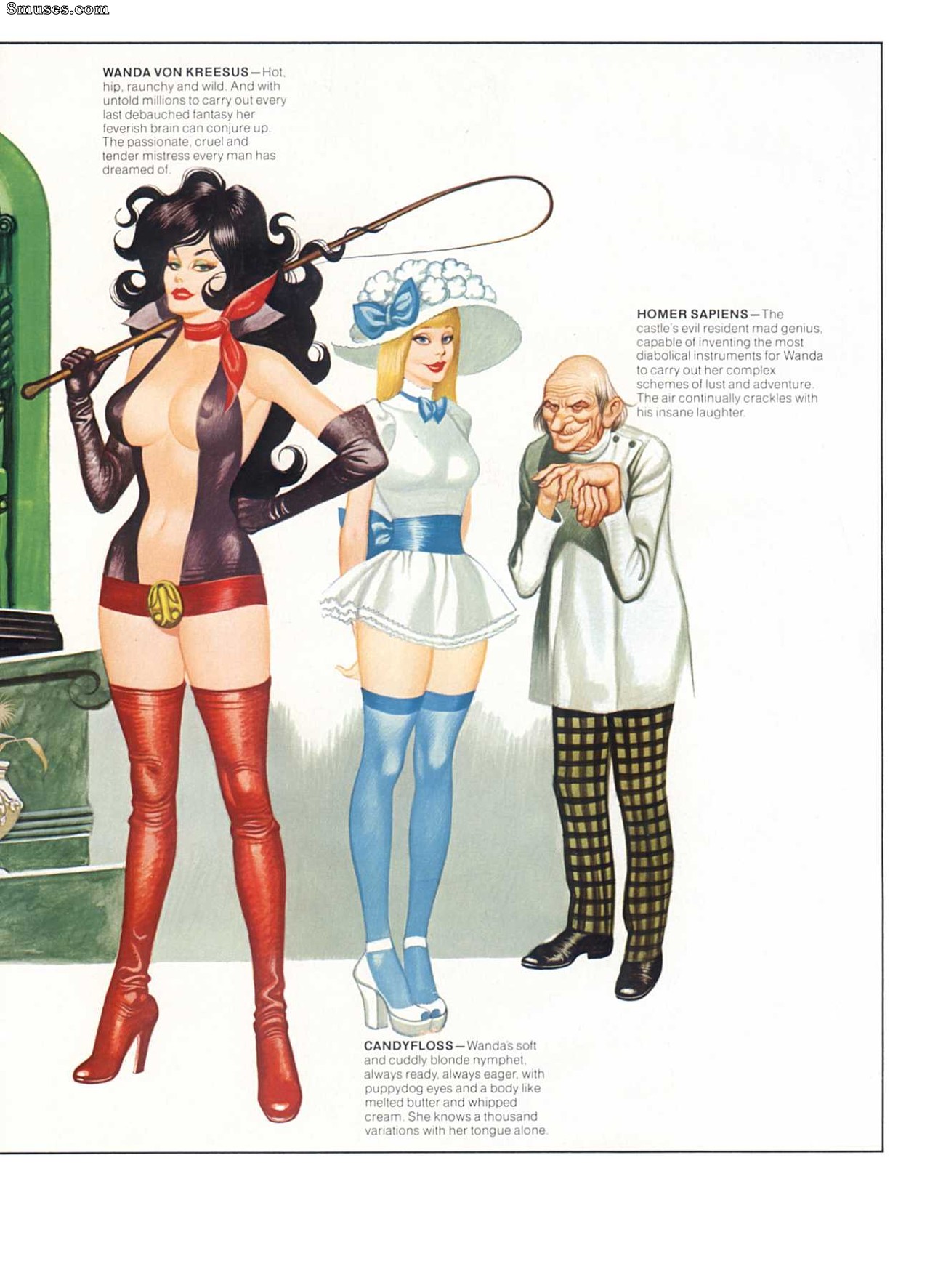 Penthouse Comics - Oh, Wicked Wanda - Page 10