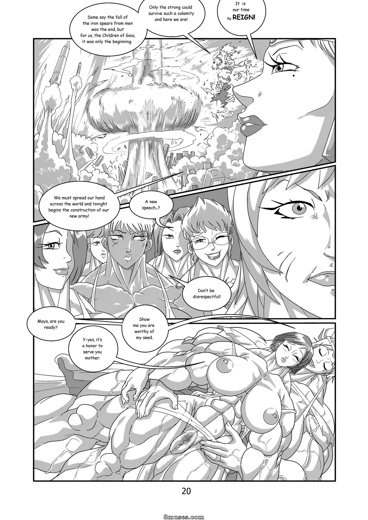Reddyheart Comics - Terras devastadas - Página 20