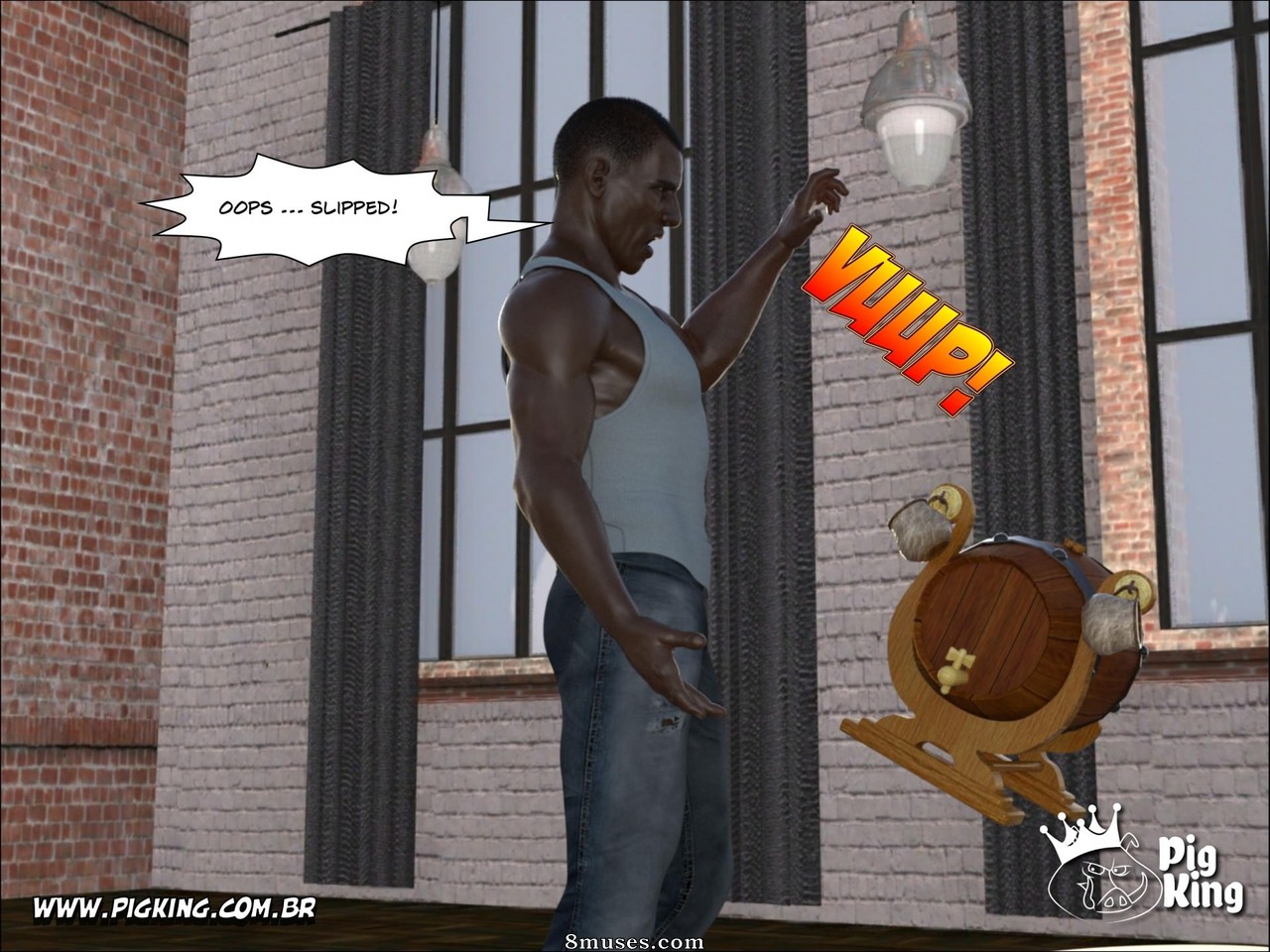 PigKing - CrazyDad Comics - Nova casa - Página 9