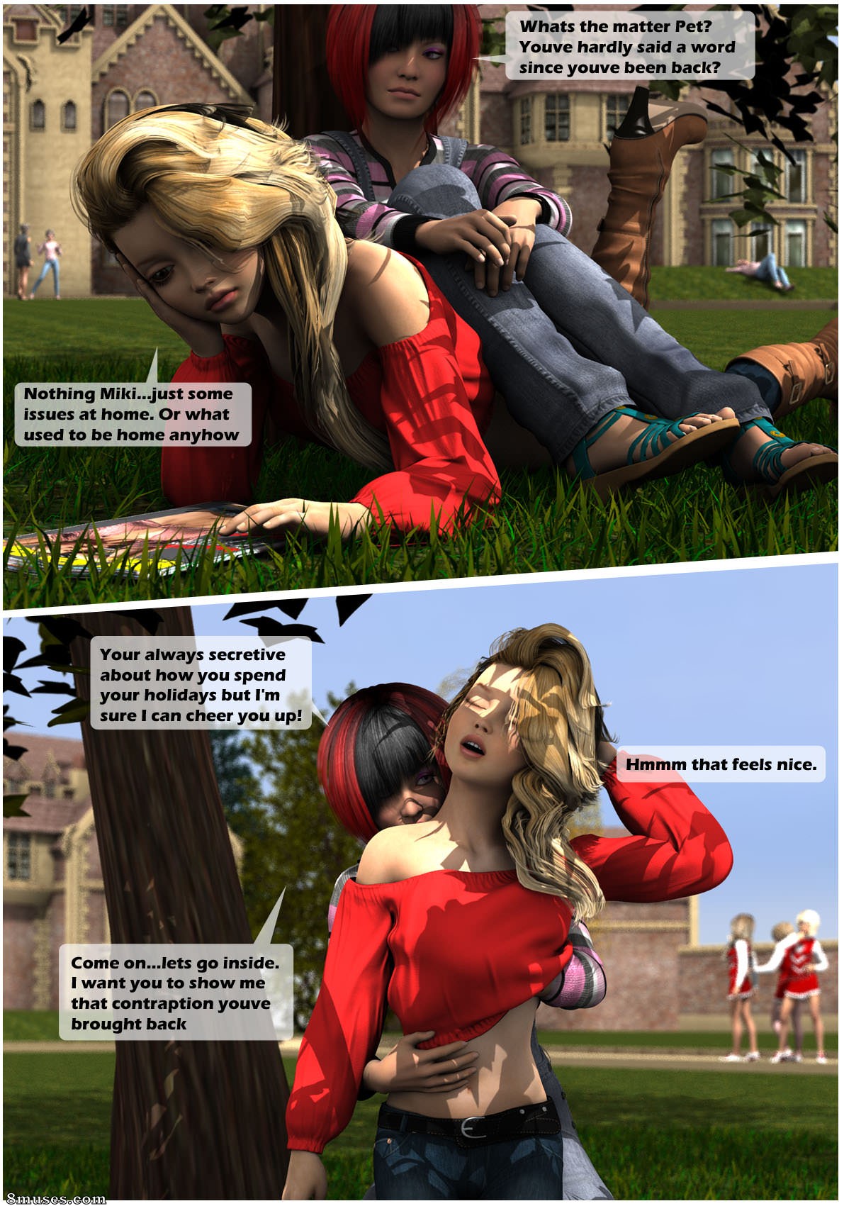 Stuart John Ellis - Domination House 02 - Uni Wars - Page 1