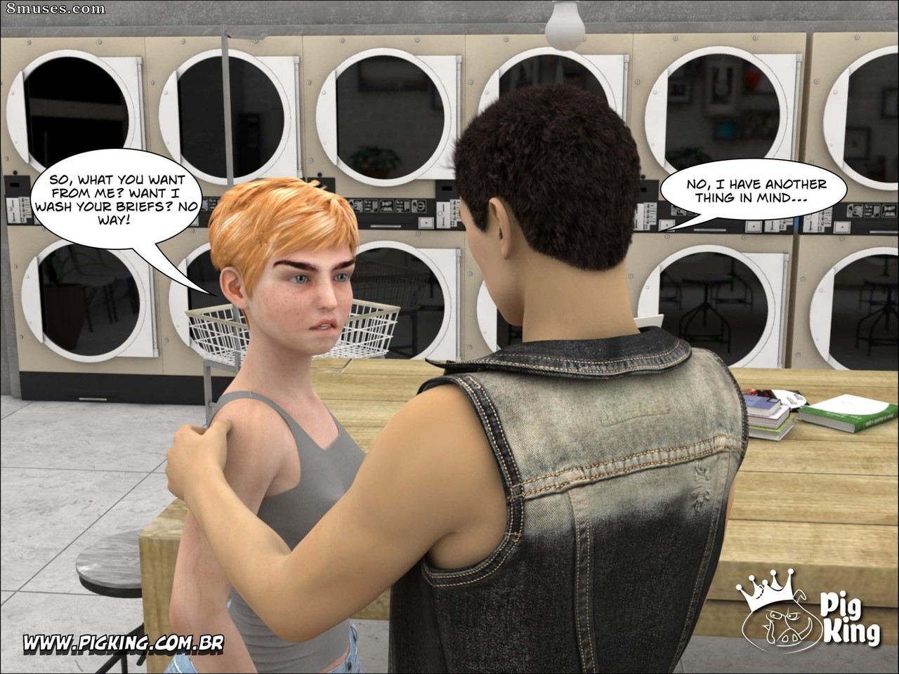 PigKing - CrazyDad Comics - Coffee in the Laundry - Page 13