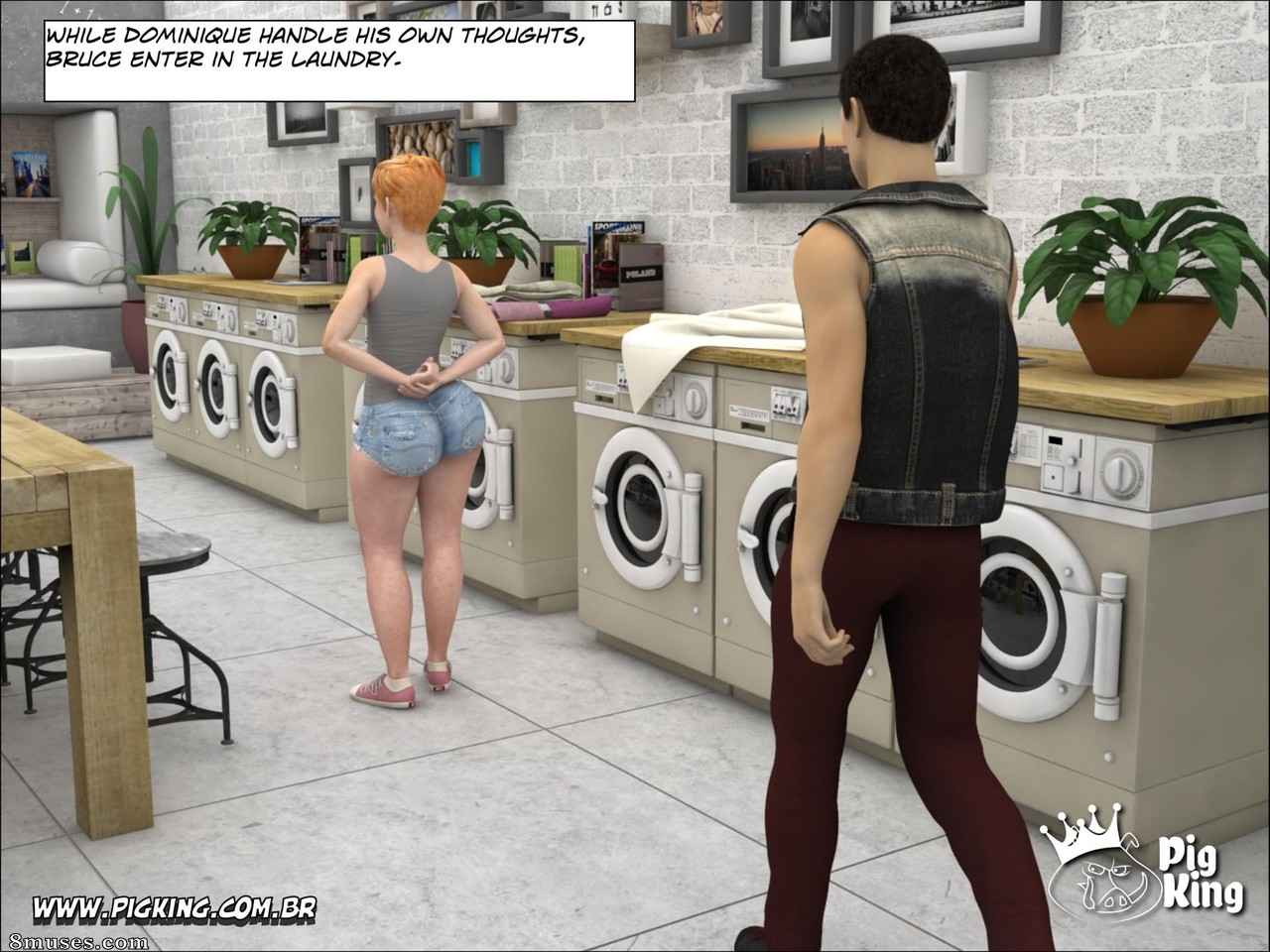 PigKing - CrazyDad Comics - Coffee in the Laundry - Page 7