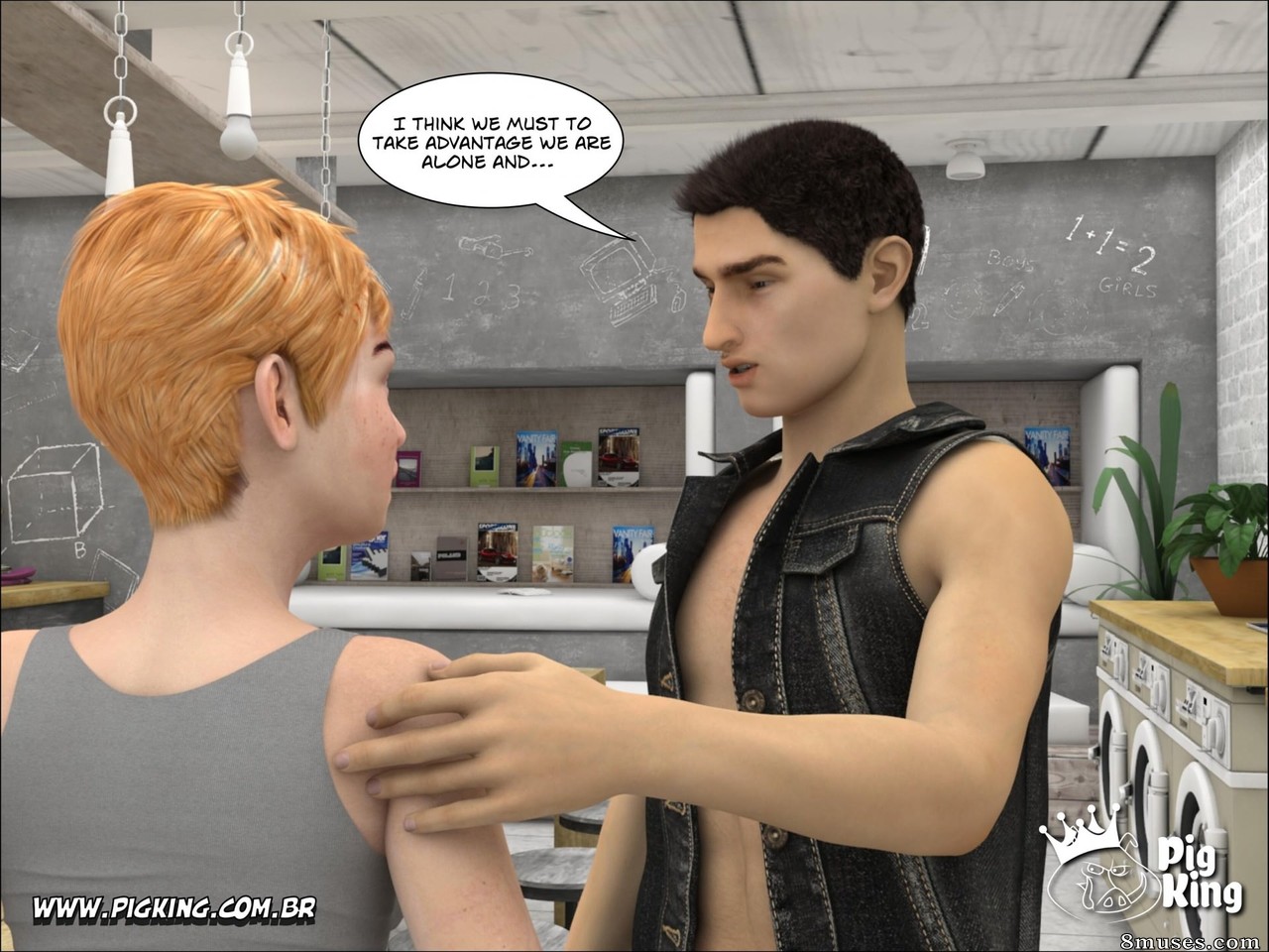 PigKing - CrazyDad Comics - Coffee in the Laundry - Page 14