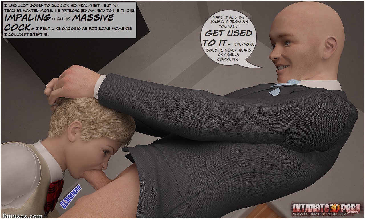 Ultimate3DPorn Comics - The Hotkiss boarding school 1 - Page 18