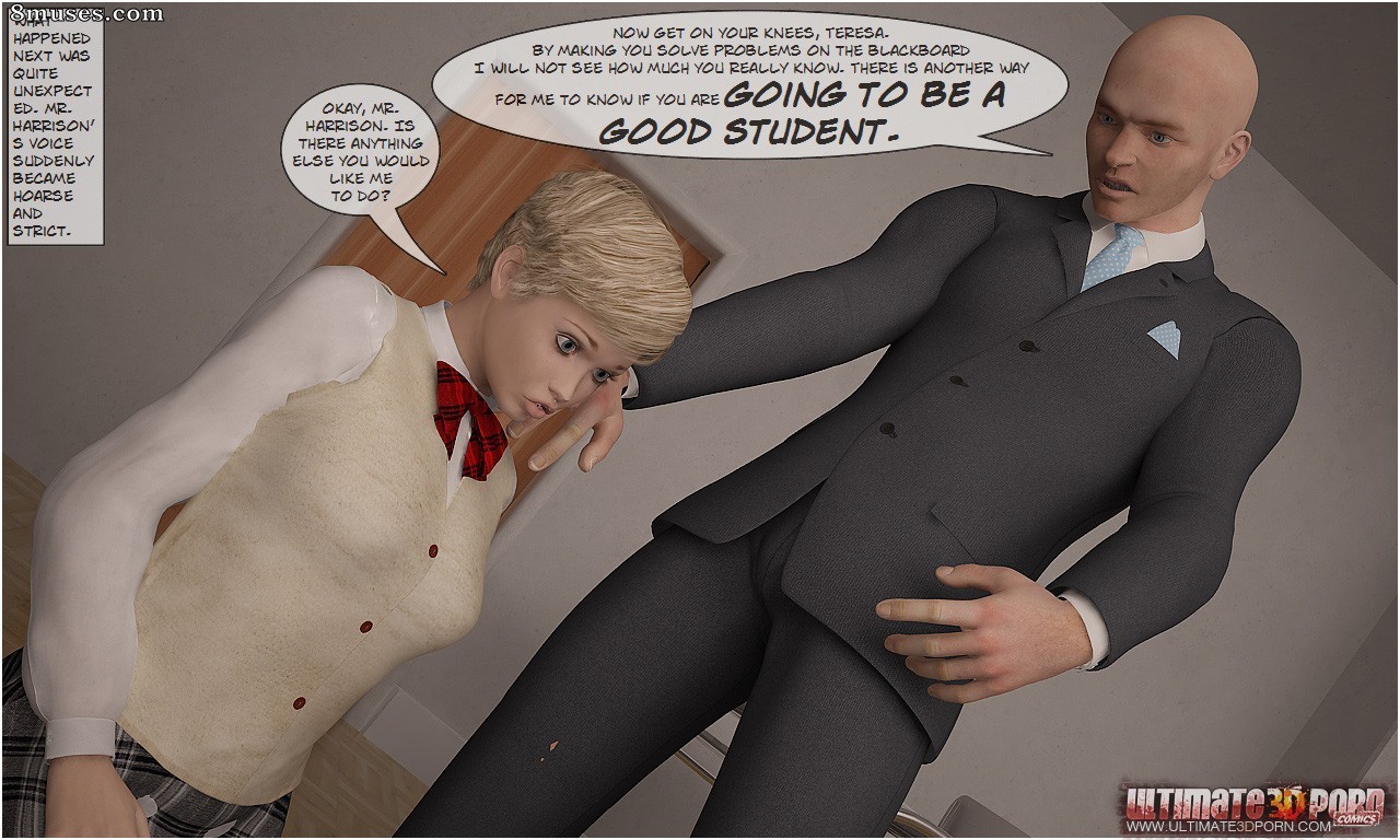 Ultimate3DPorn Comics - The Hotkiss boarding school 1 - Page 13