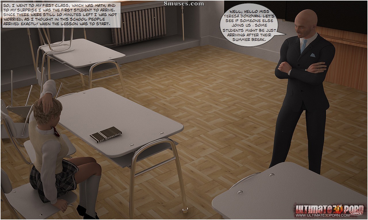 Ultimate3DPorn Comics - The Hotkiss boarding school 1 - Page 7