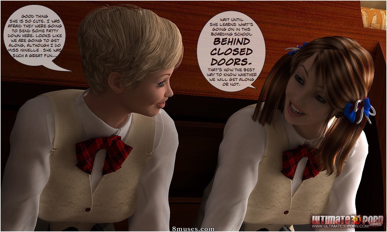 Ultimate3DPorn Comics - The Hotkiss boarding school 1 - Page 3