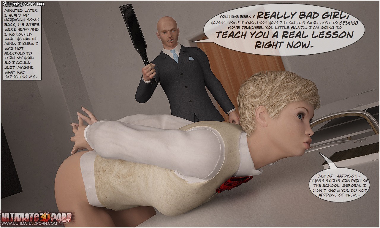 Ultimate3DPorn Comics - The Hotkiss boarding school 1 - Page 28