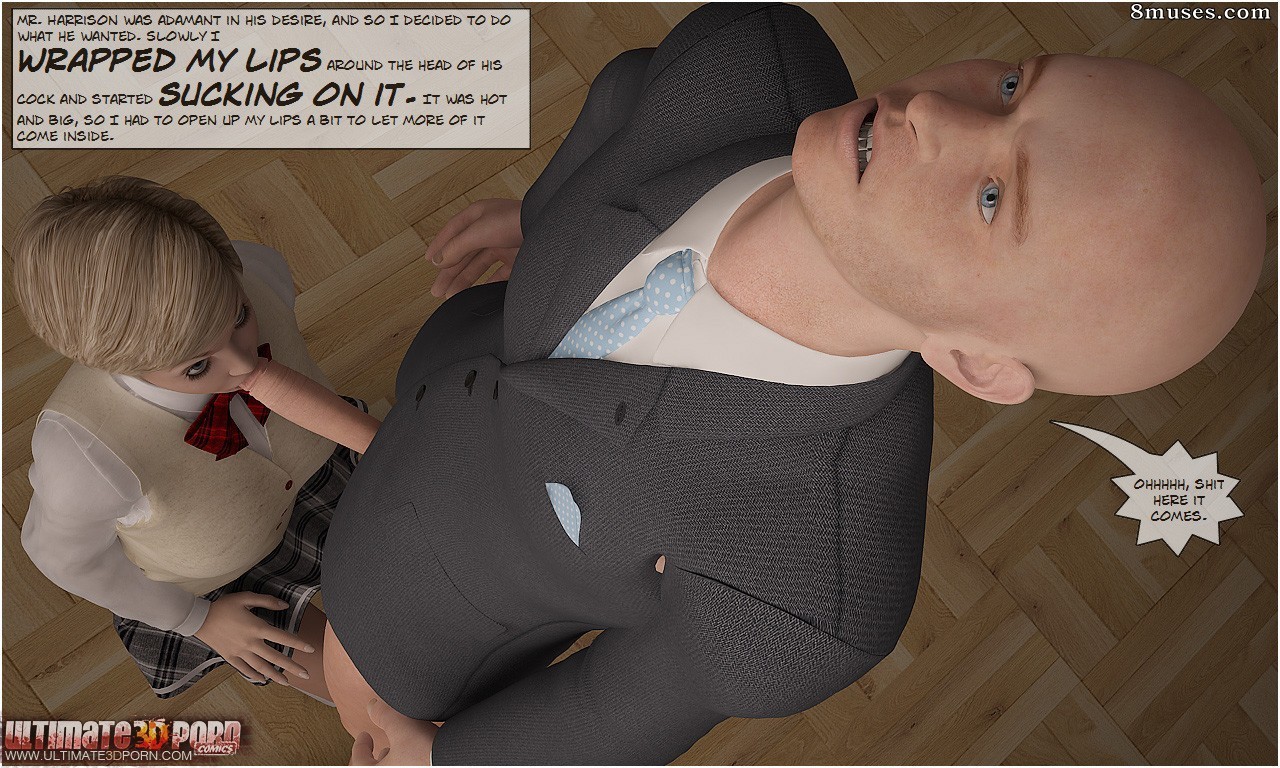 Ultimate3DPorn Comics - The Hotkiss boarding school 1 - Page 17