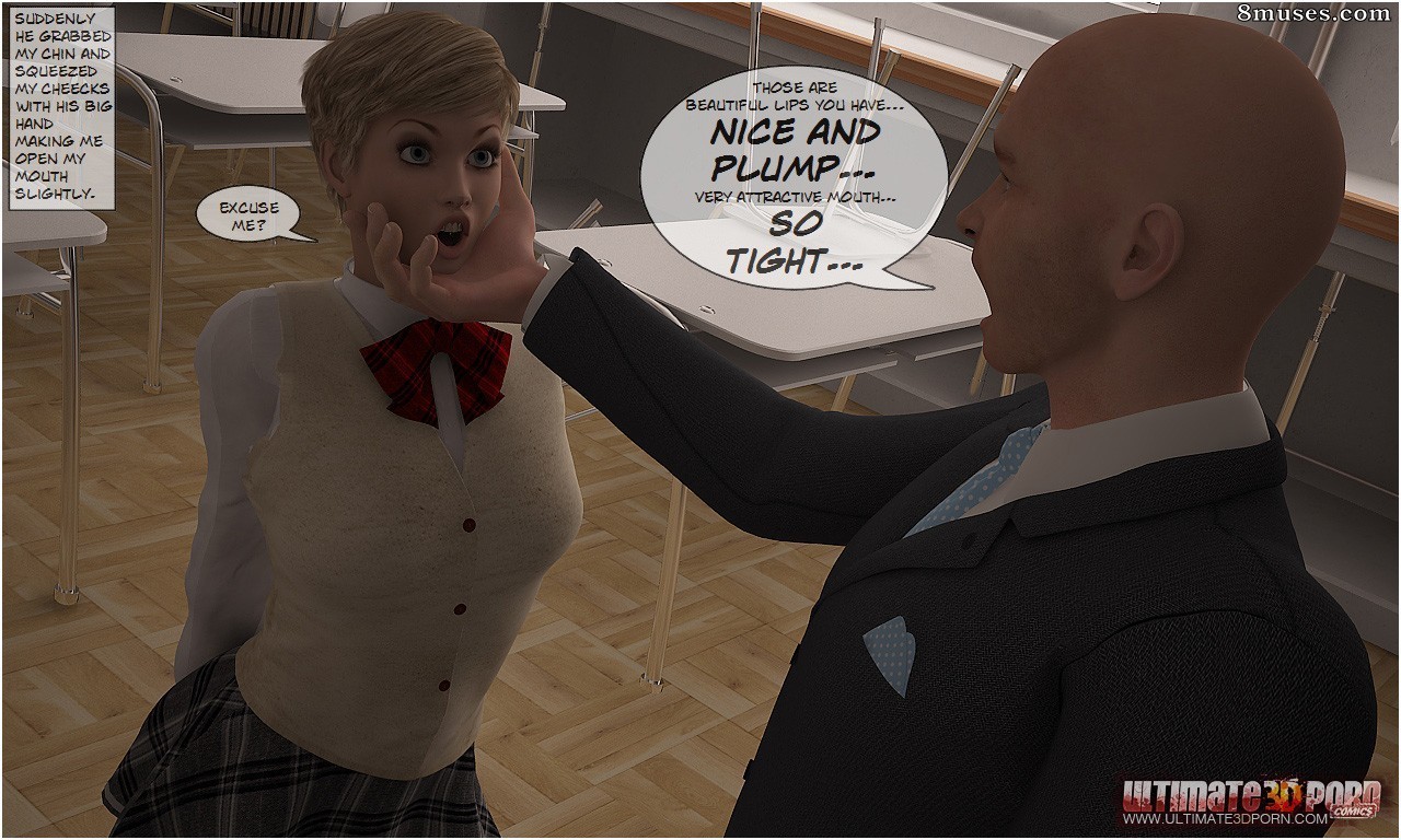 Ultimate3DPorn Comics - The Hotkiss boarding school 1 - Page 12