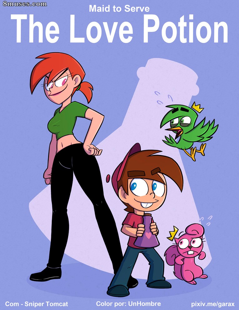 Garabatoz Comics - The Love Potion - Page 1