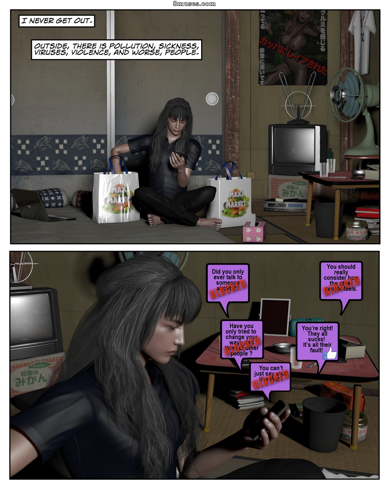 DarkCowboy Comics - Breaking in their Bubble - Page 3