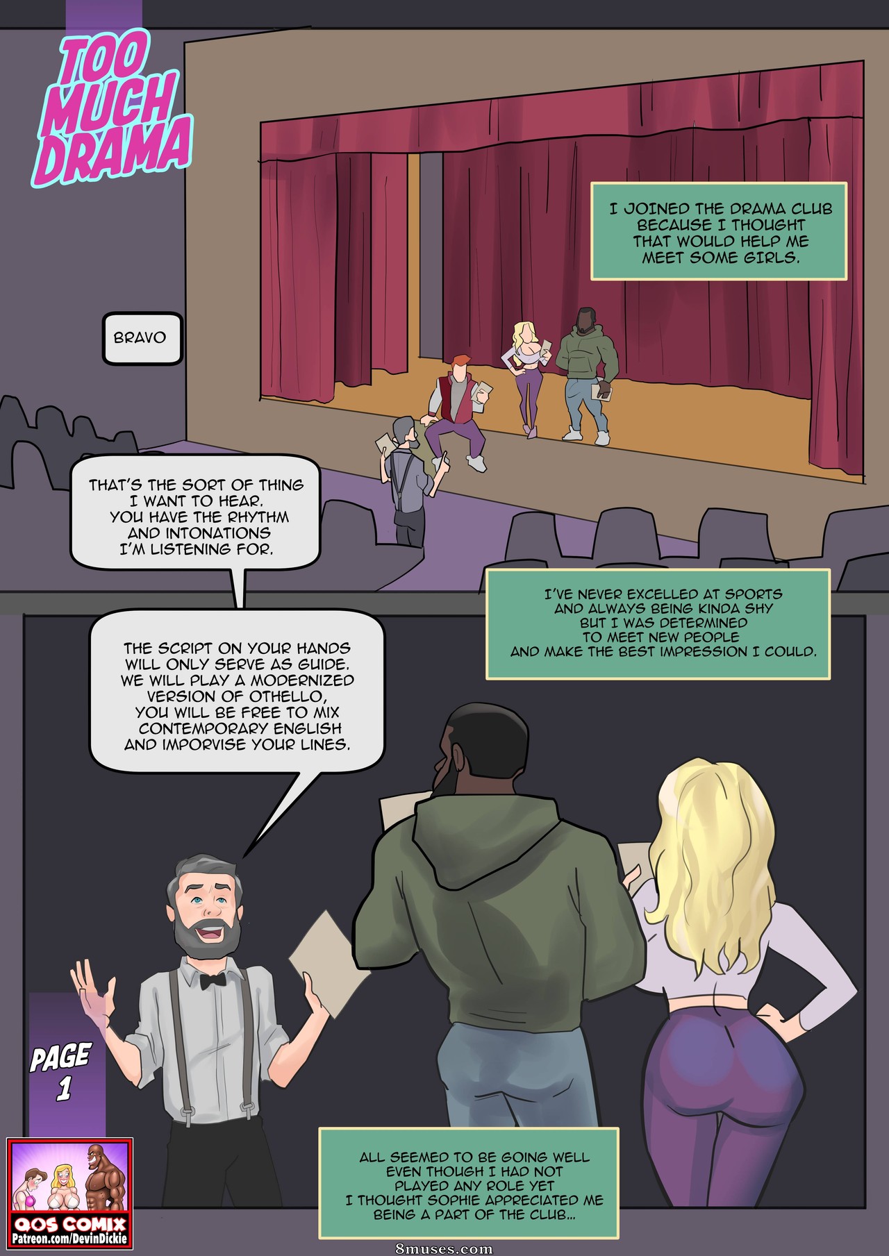 Devin Dickie Comics - Too Much Drama - Page 2