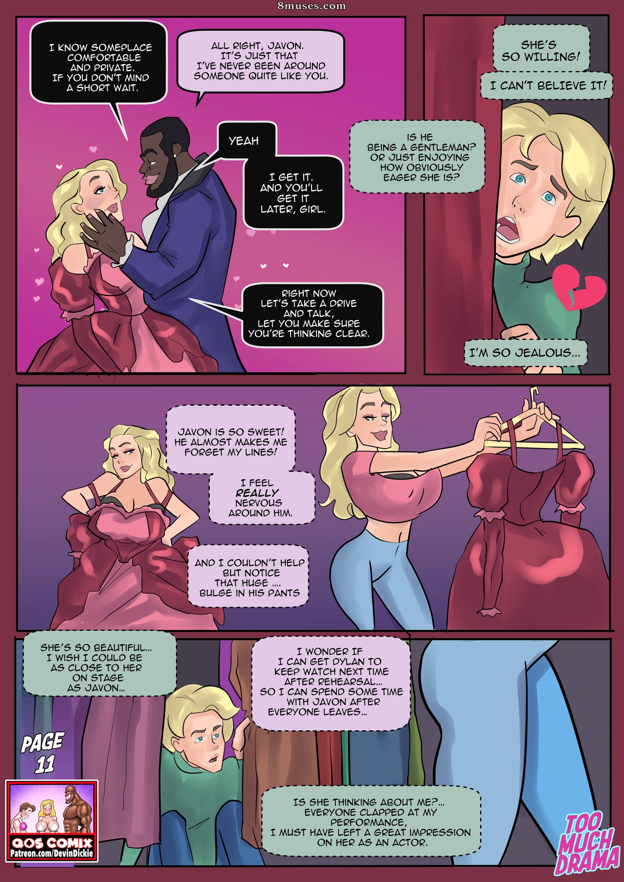 Devin Dickie Comics - Too Much Drama - Page 12