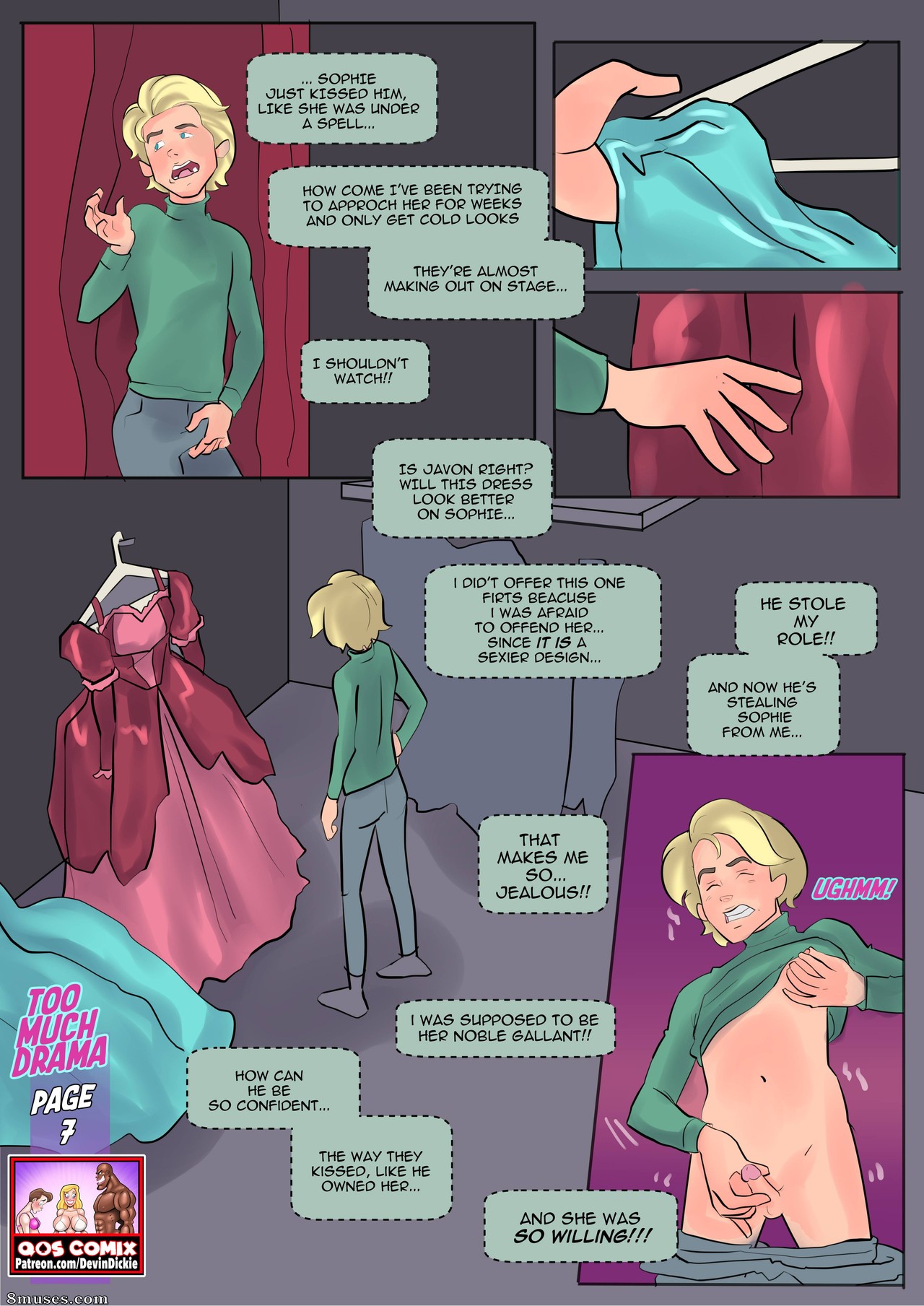 Devin Dickie Comics - Too Much Drama - Page 8