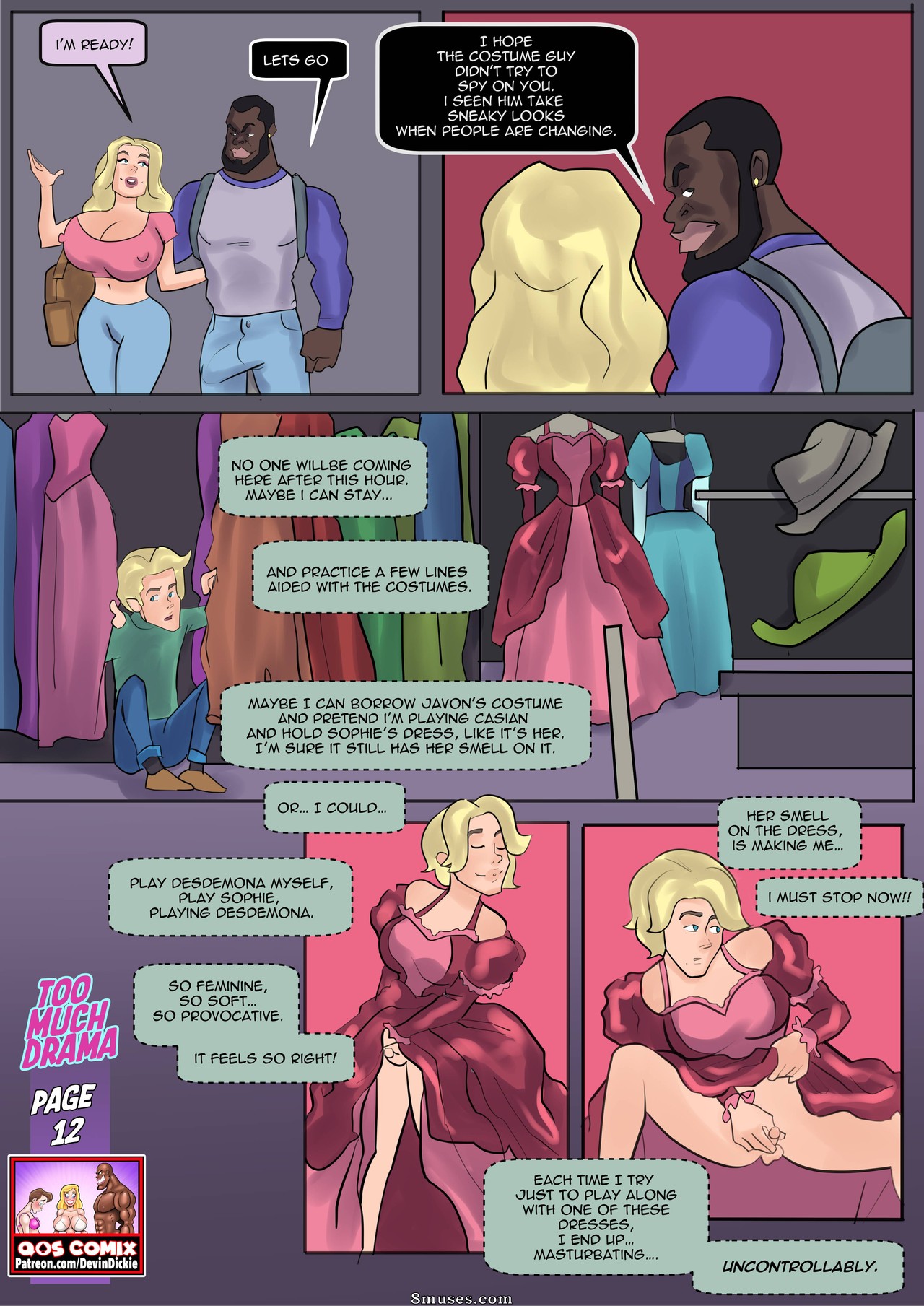 Devin Dickie Comics - Too Much Drama - Page 13