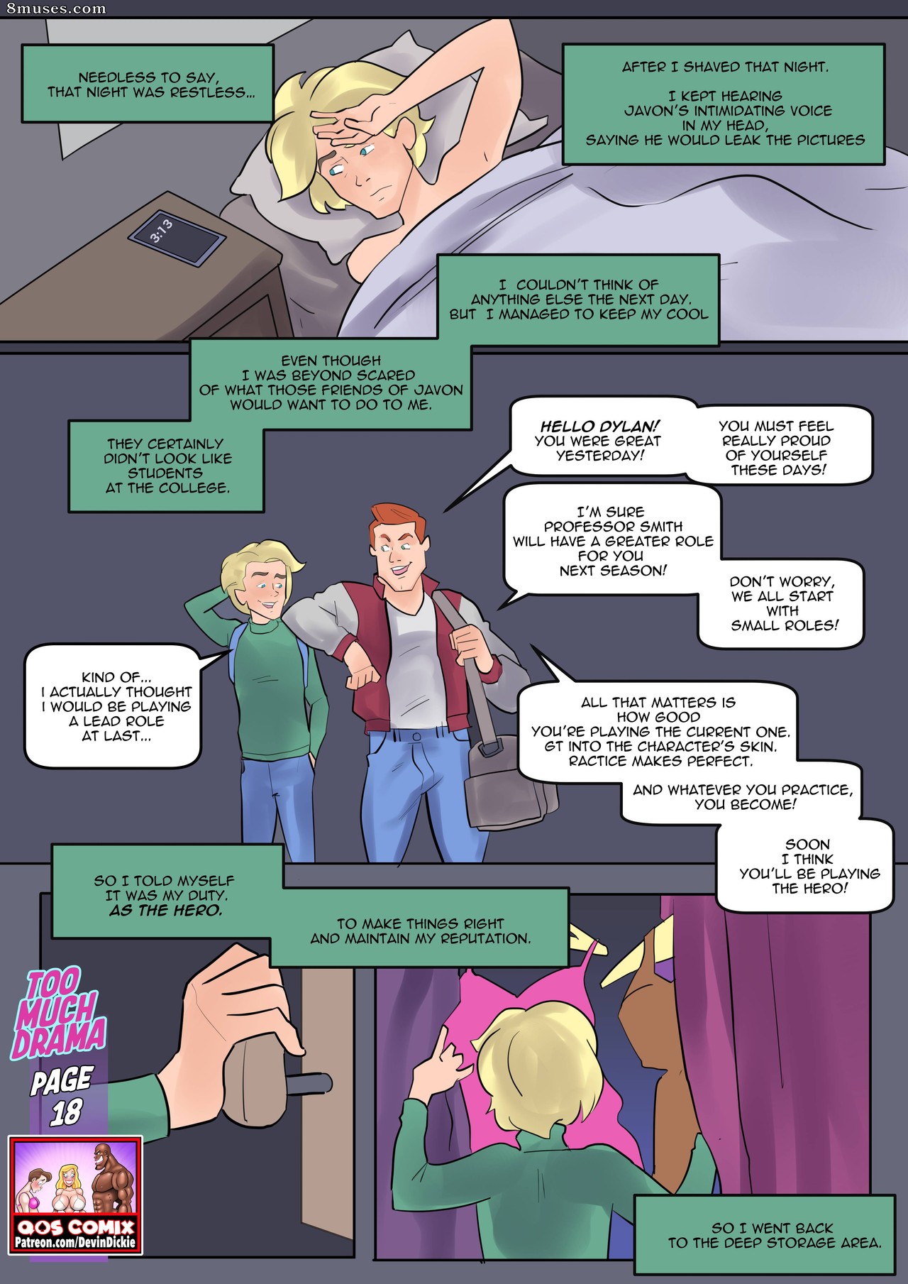Devin Dickie Comics - Too Much Drama - Page 19