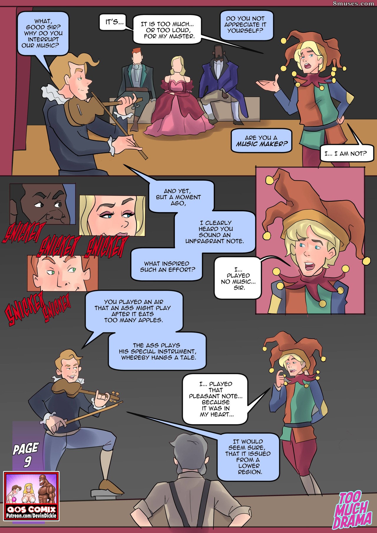 Devin Dickie Comics - Too Much Drama - Page 10