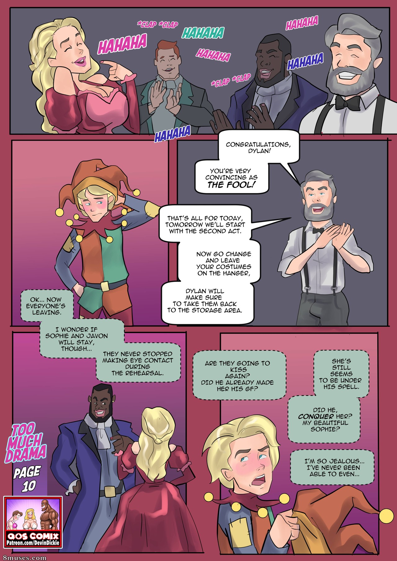 Devin Dickie Comics - Too Much Drama - Page 11