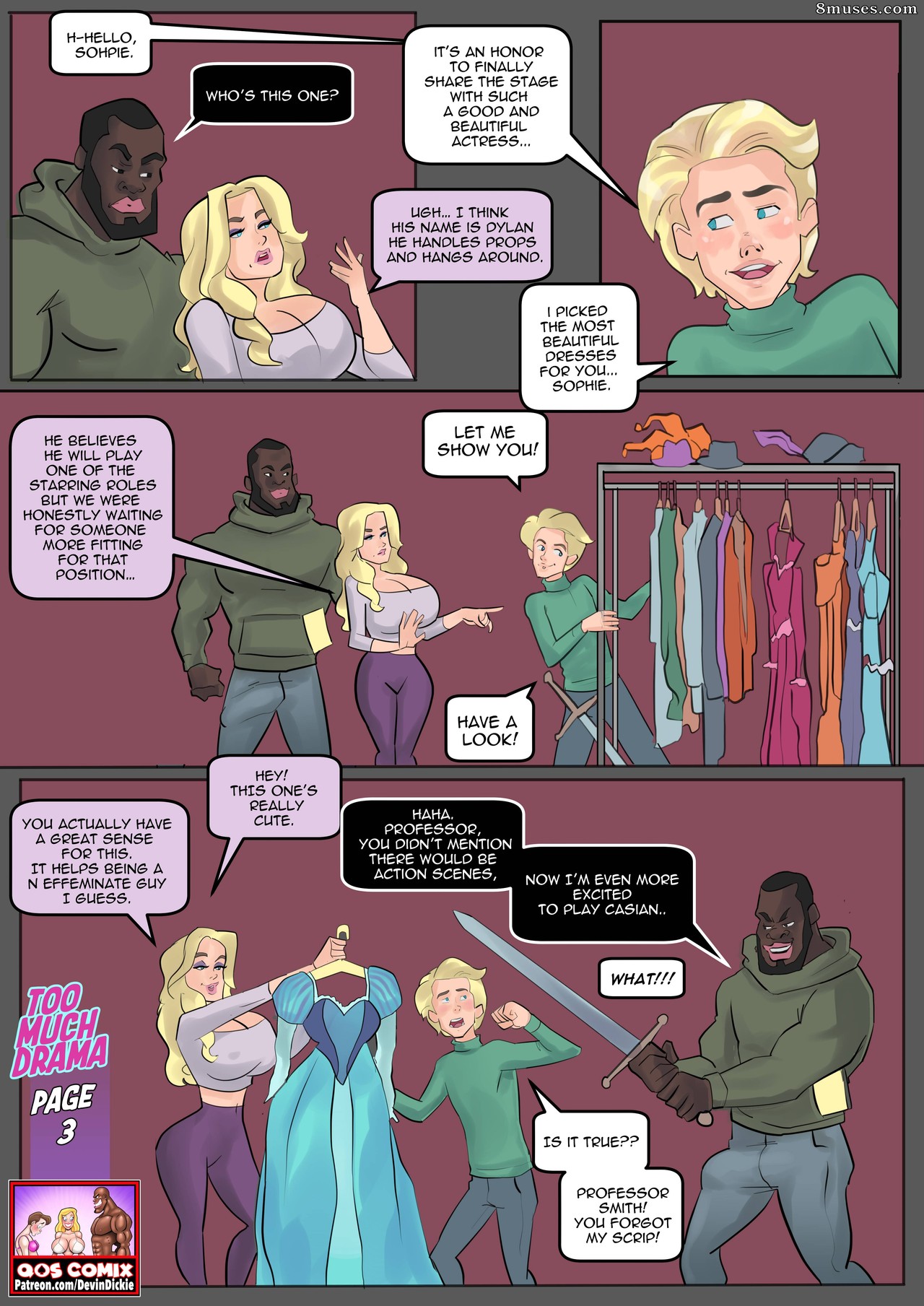 Devin Dickie Comics - Too Much Drama - Page 4