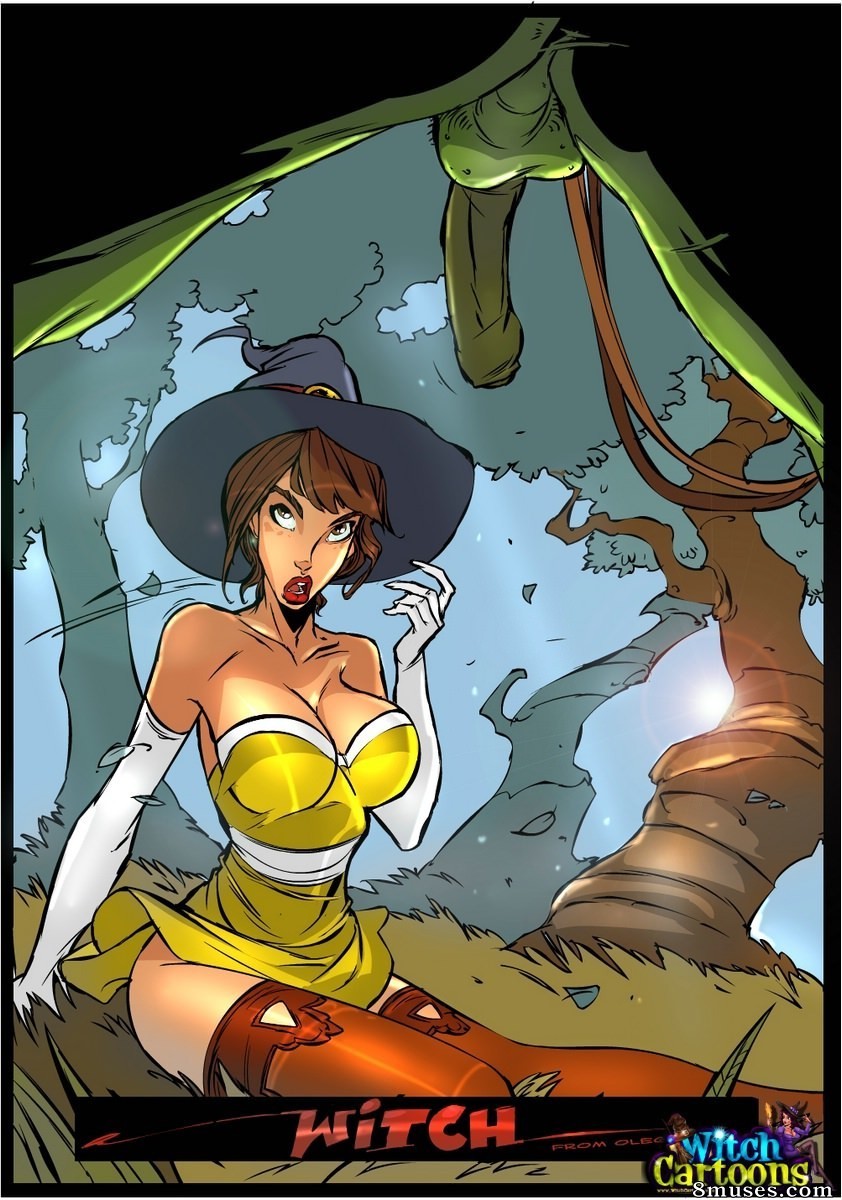 Witch Cartoons - Bruxa 15 - Página 1
