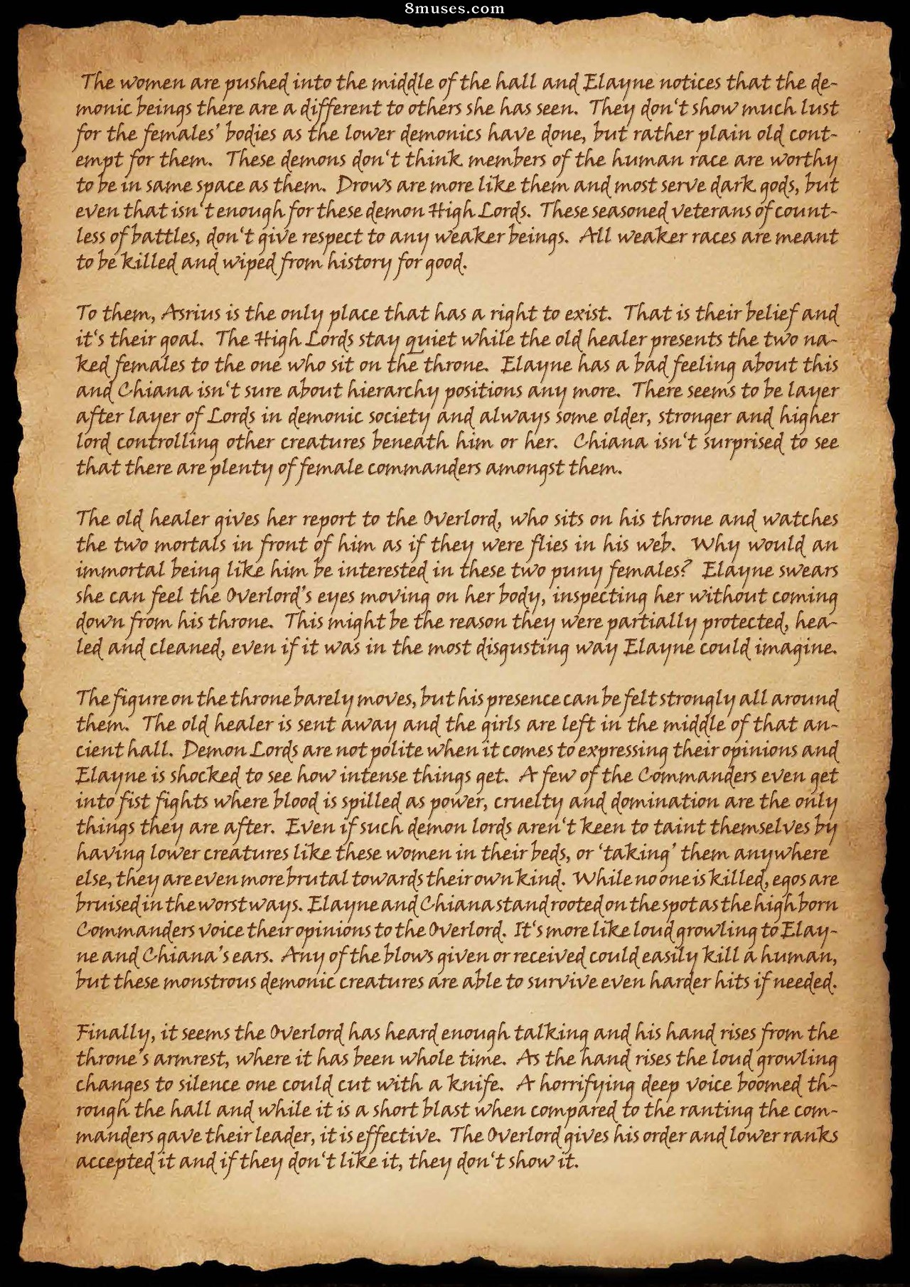 Knight Elayne - Forbidden Areas - Bad Ending - Story - Page 14