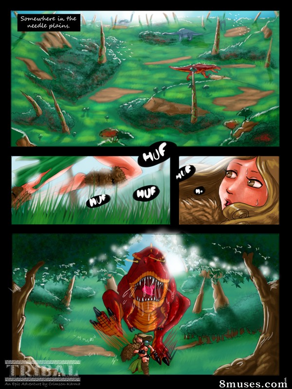 Crimson Karma Comics - Tribal - Page 1