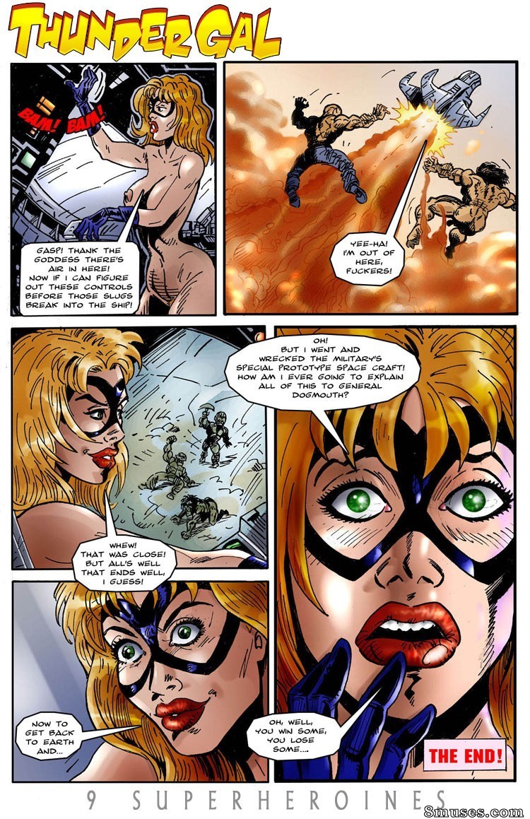 9 Superheroines Comics - Garota do trovão - Página 24