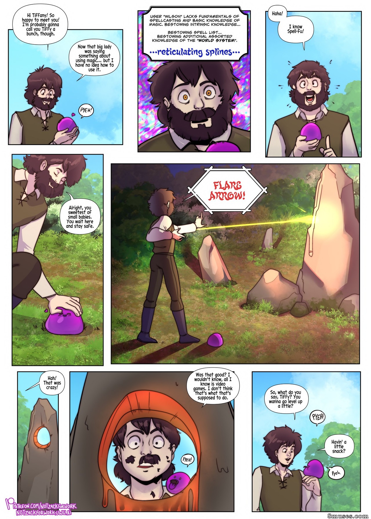 NotZackForWork Comics - Sorcery with tiffany - Page 4
