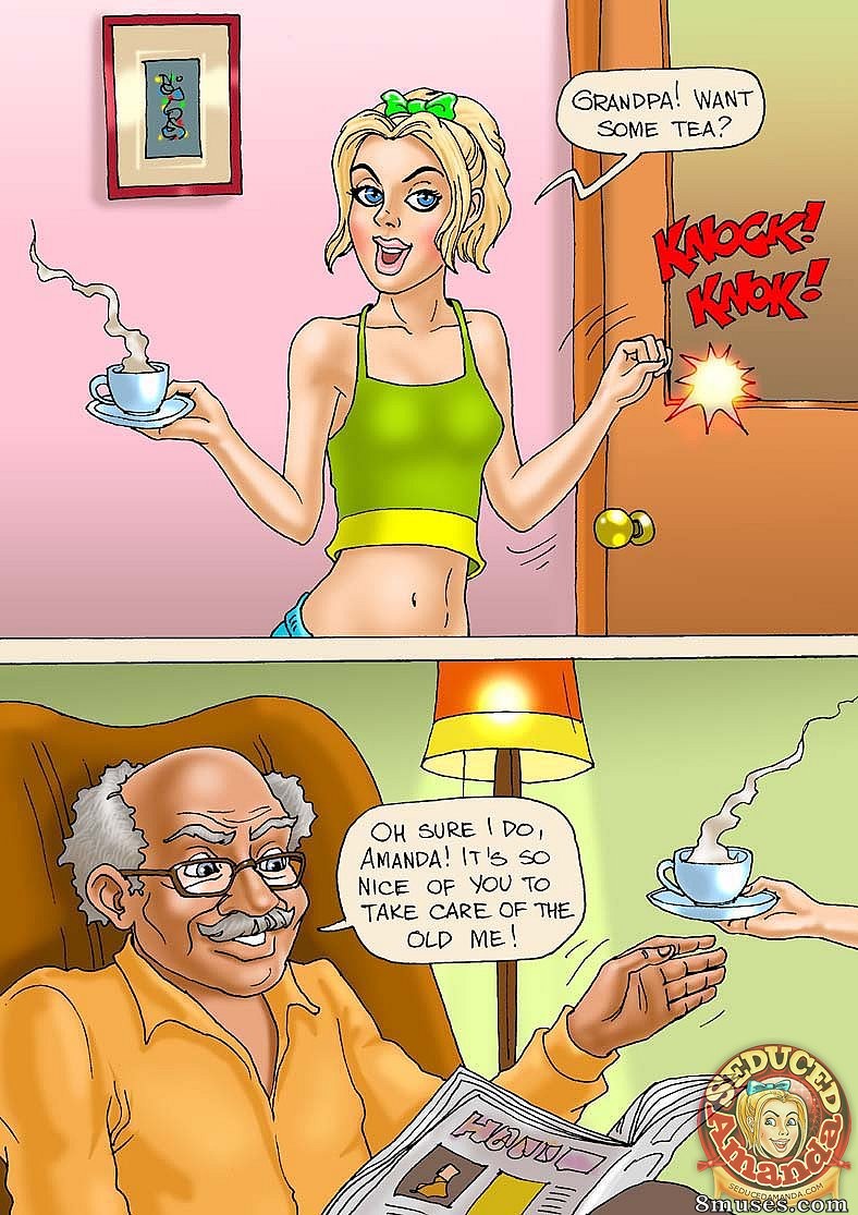 Page 5 | Seduced-Amanda-Comics/Grandpa-Does-His-Best | 8muses - Sex Comics