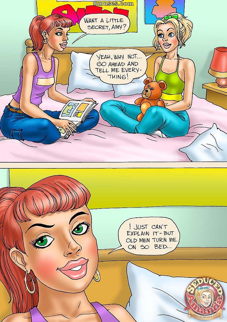 Seduced Amanda Comics - Grandpa Does His Best - Page 1