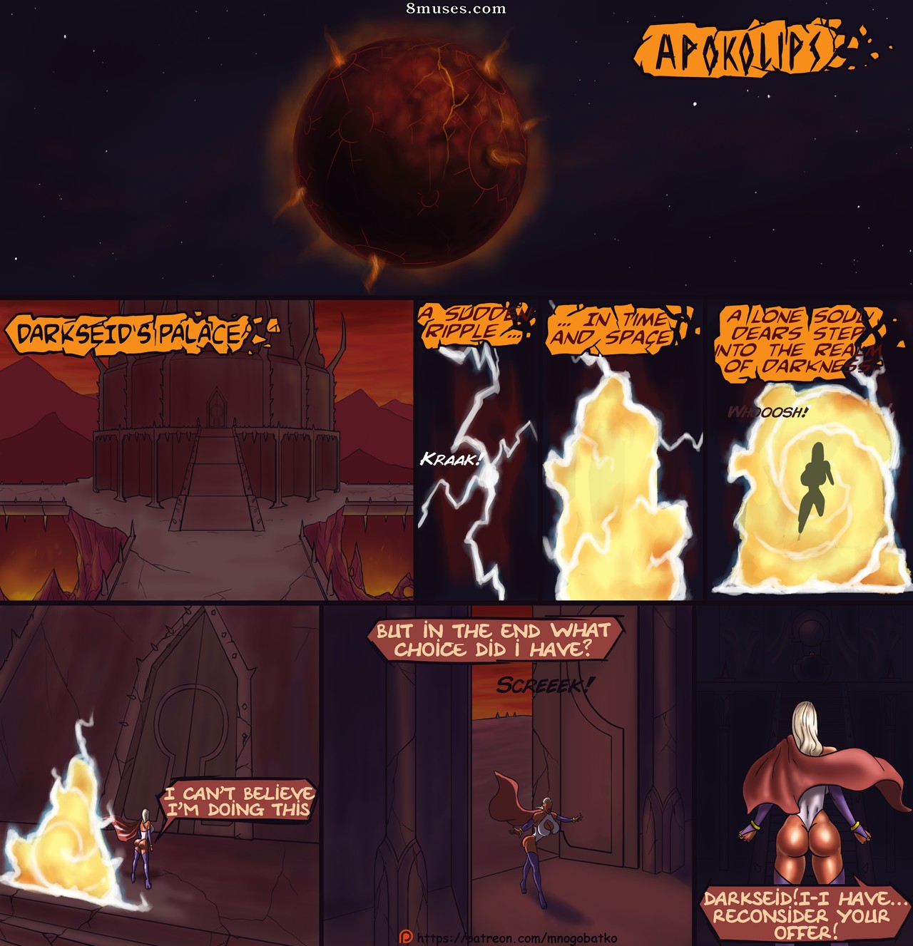 Mnogobatko Comics - Darkseid vs Powergirl - L'ultimatum - Page 7