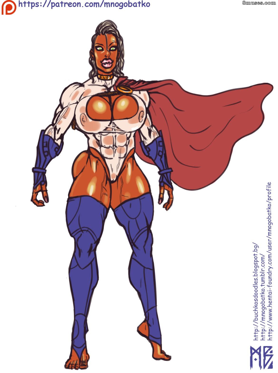 Quadrinhos Mnogobatko - Darkseid vs Powergirl - O ultimato - Página 16