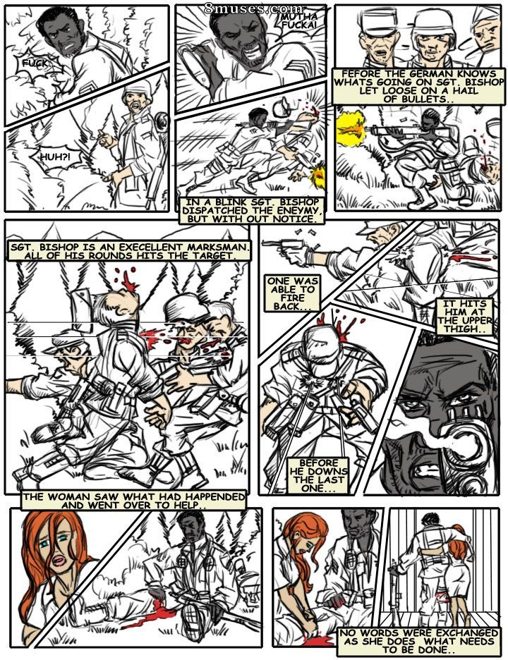 IllustratedInterracial.com Comics - SGT. BISHOP - Page 5