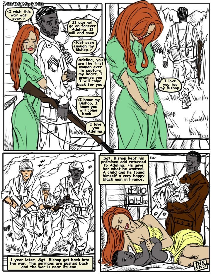 IllustratedInterracial.com Comics - SGT. BISHOP - Page 17