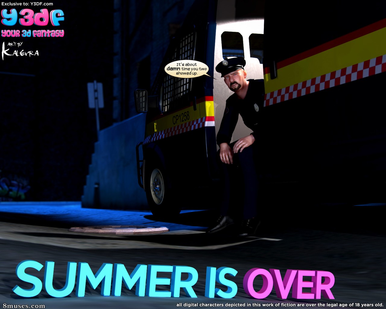 Y3DF - Your3DFantasy.com Comics - El verano ha terminado - Página 1